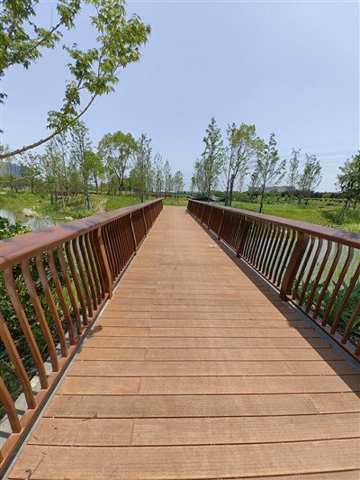 Decking Buluh Koridor